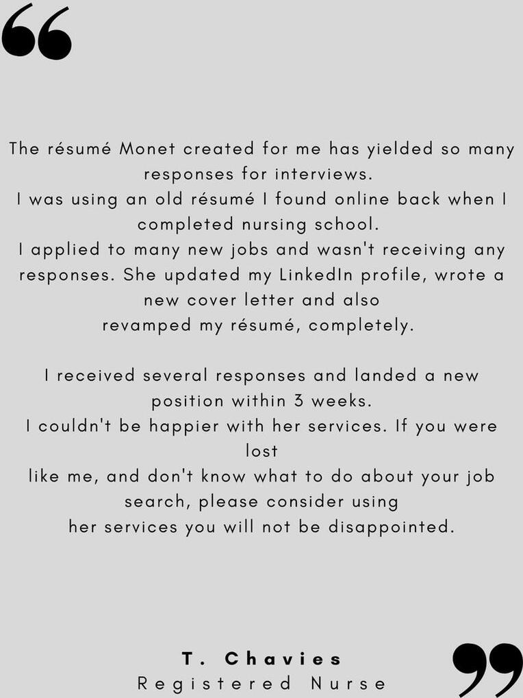 Nurse Testimonial